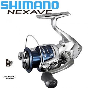 SHIMANO NEXAVE Fishing Reel 5.0:1/5.2:1/5.8:1/6.2:1 3+1BB 1000-C5000HG Spinning Fishing Reel AR-C Spool Seawater/Freshwater